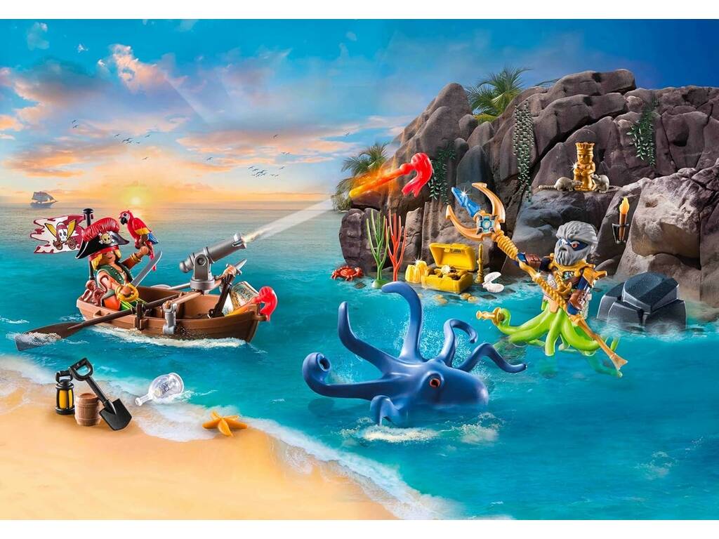 Playmobil Piratas Calendário do Advento 71636