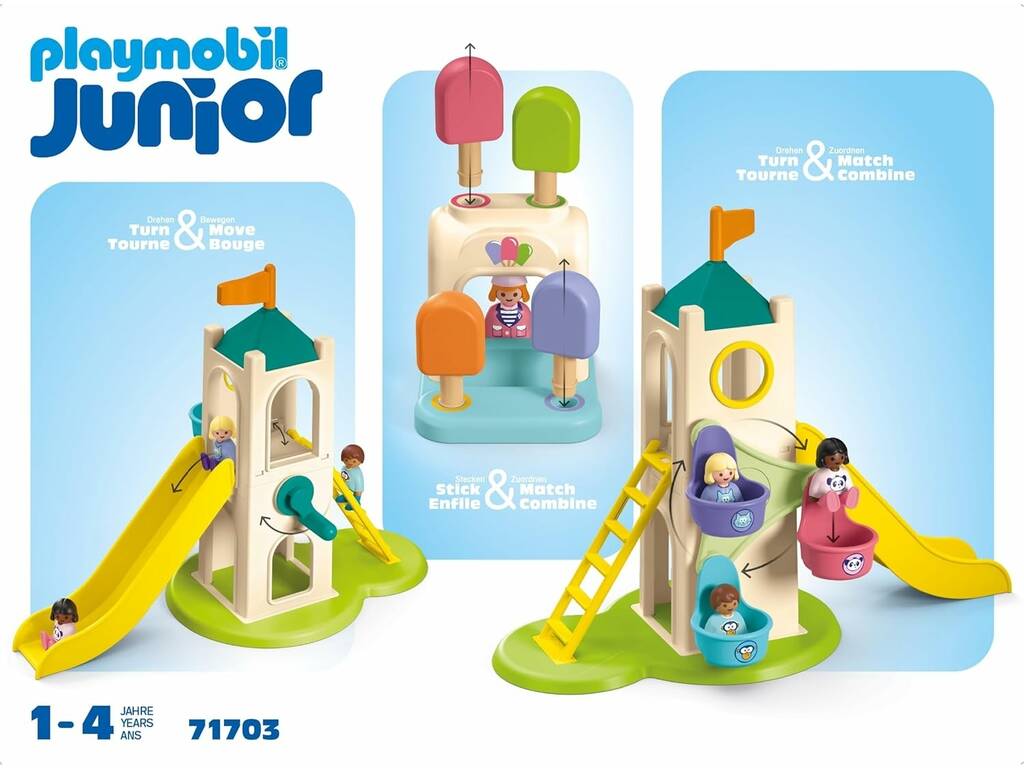 Playmobil Junior Parco Giochi Avventura 71703