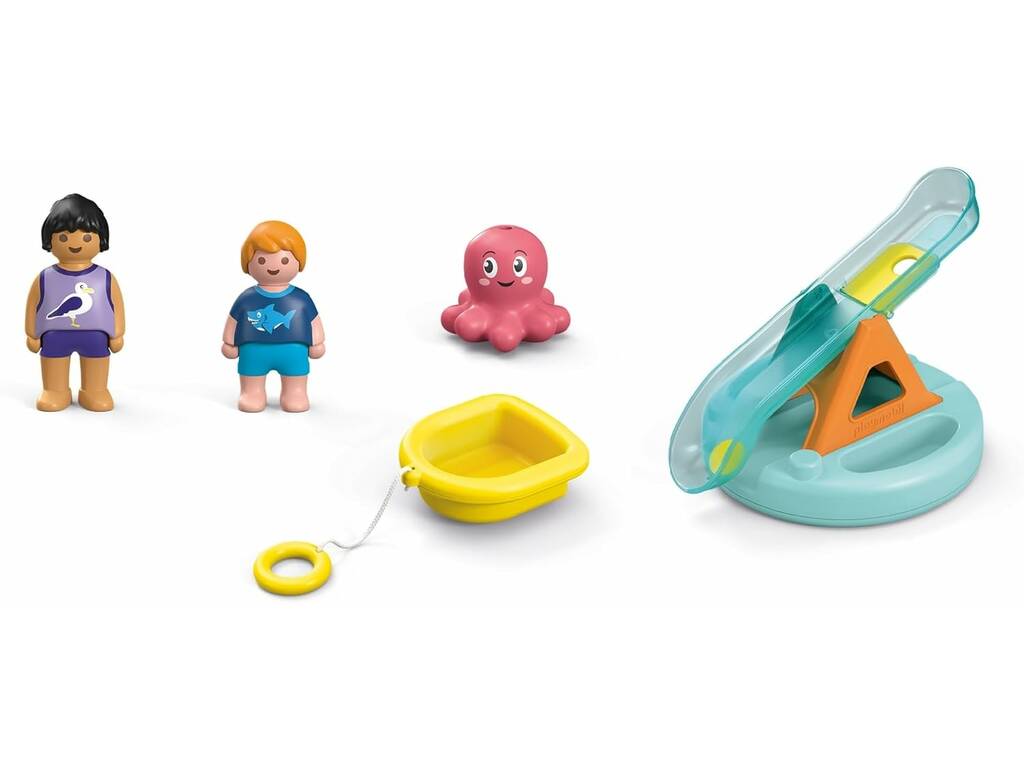 Playmobil Junior Aqua Badeinsel mit Rutsche 71687