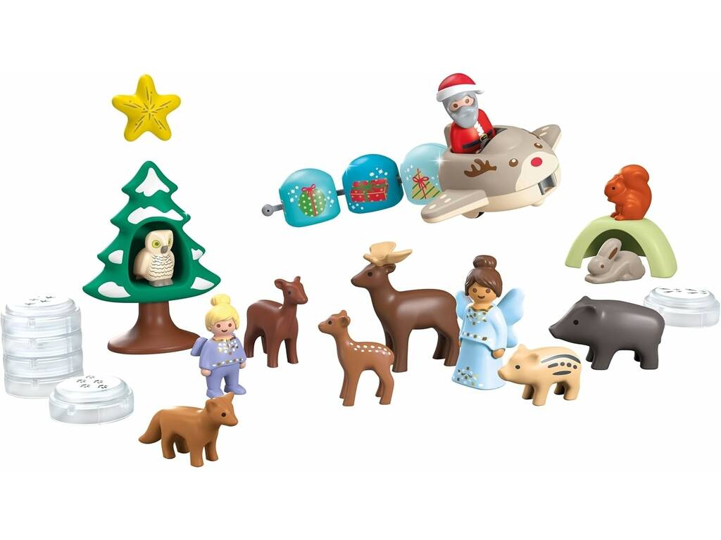 Playmobil Junior Adventskalender Weihnachten im Schnee 70297