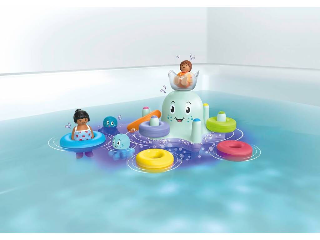 Playmobil Junior Aqua et Tinti Poulpe coloré 71438