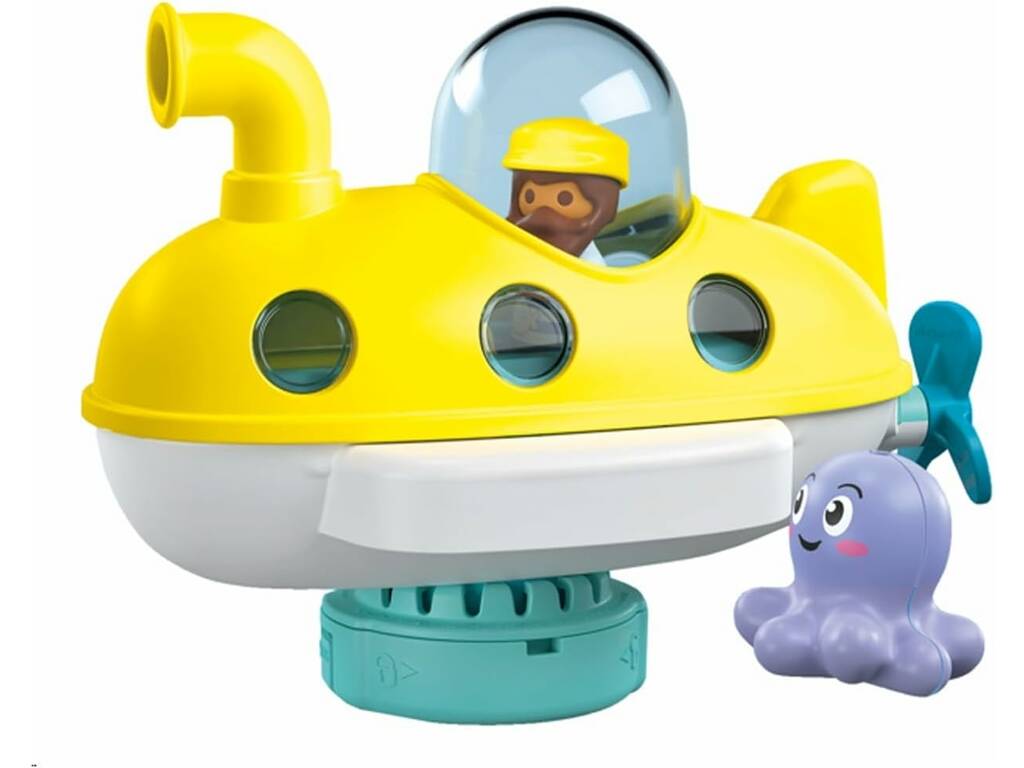 Playmobil Junior Aqua e Tinti Sottomarino colorato 71440
