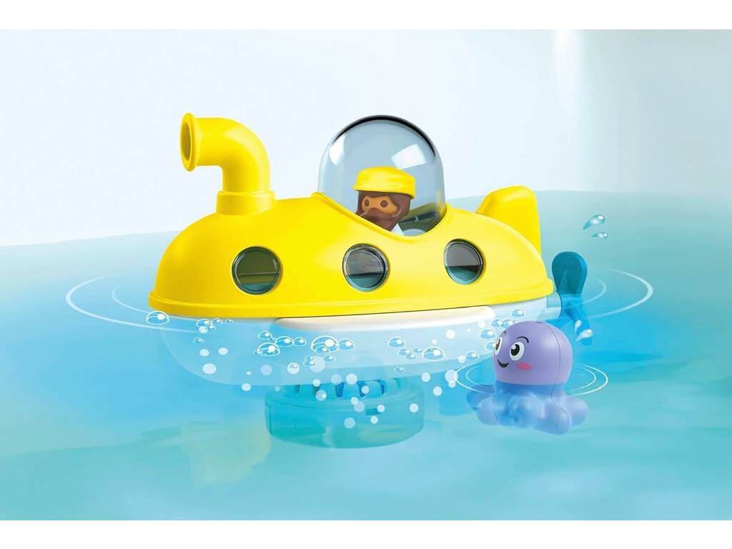 Playmobil Junior Aqua e Tinti Sottomarino colorato 71440