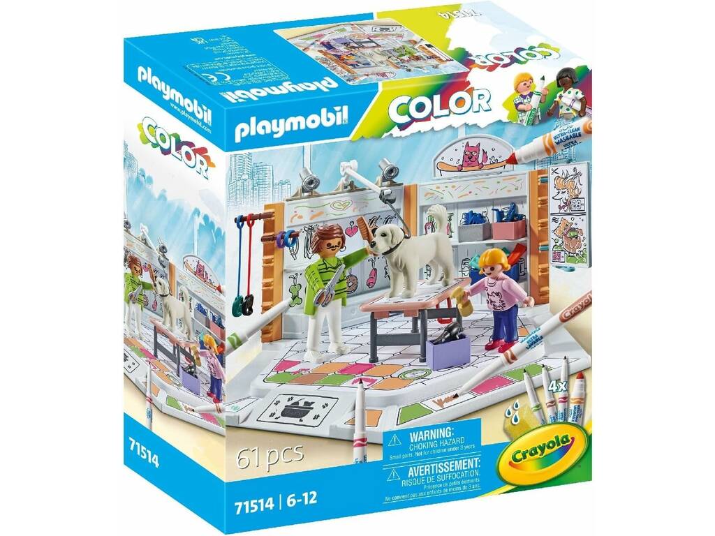 Playmobil Color Hundesalon 71514