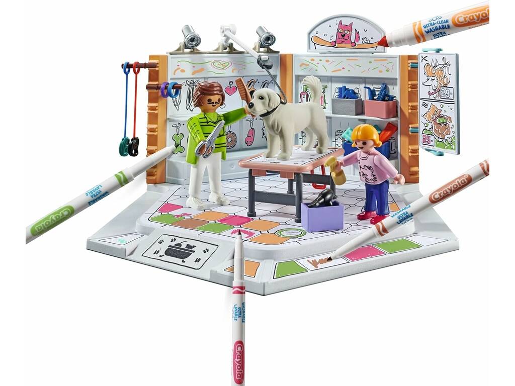 Playmobil Color Hundesalon 71514