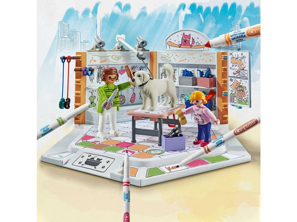 Playmobil Color Hundesalon 71514