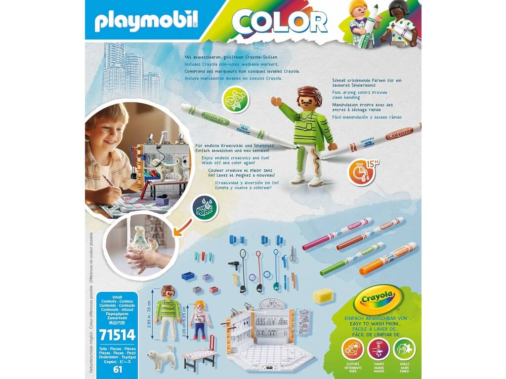 Playmobil Color Hundesalon 71514