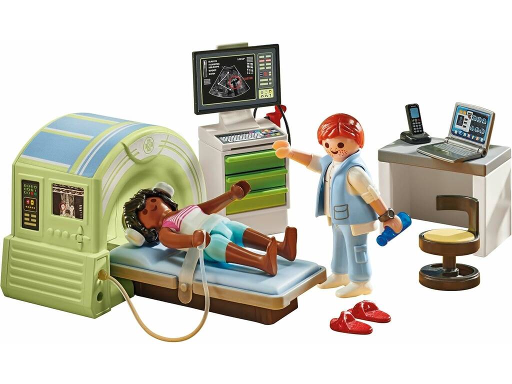 Playmobil Action Heroes IRM avec patient 71618