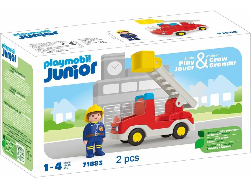 Playmobil Junior Feuerwehrwagen 71683