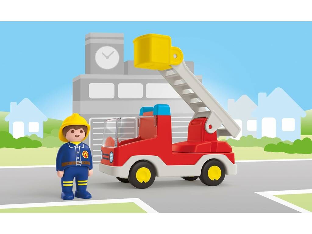 Playmobil Junior Feuerwehrwagen 71683