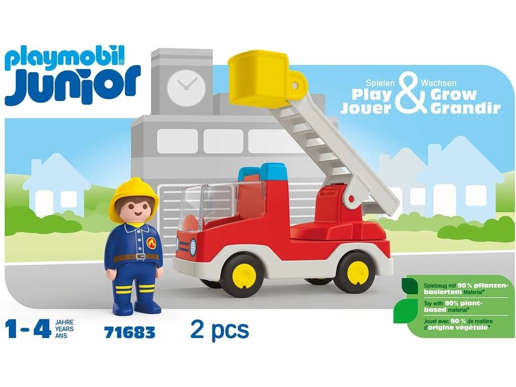 Playmobil Junior Feuerwehrwagen 71683