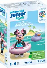 Playmobil Junior Aqua Disney Minnies Strandreise