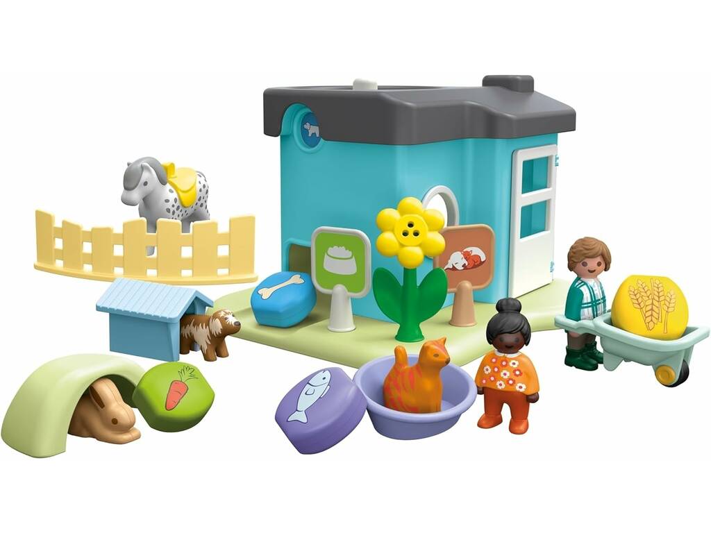 Playmobil Junior Casa degli animali 71690