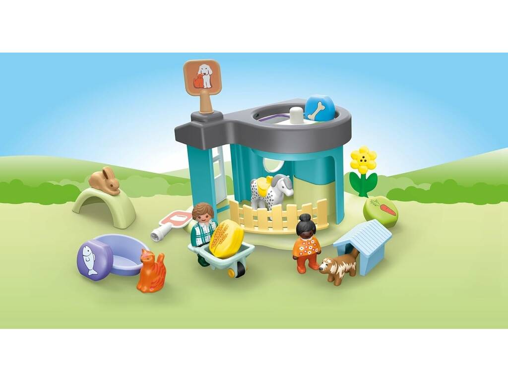 Playmobil Junior Casa degli animali 71690