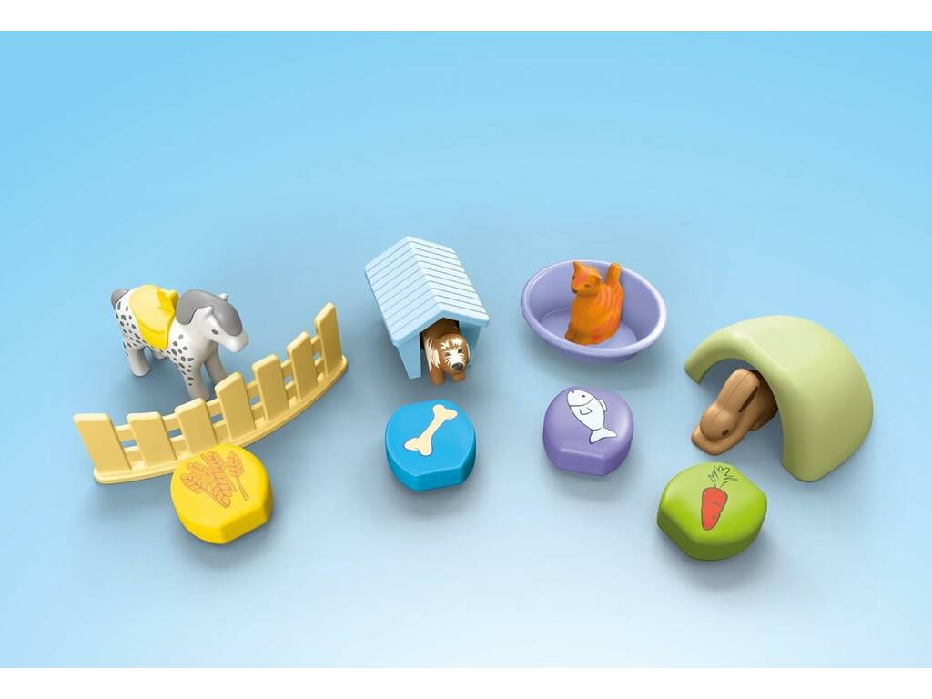Playmobil Junior Casa degli animali 71690