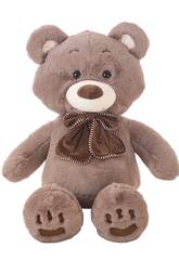 Peluche ours Care de 120 cm avec nœud