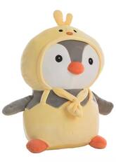 Plüsch Pinguin Kit Gelb 36 cm von Creaciones Llopis 46937