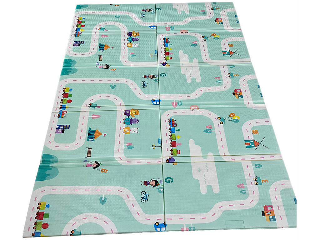 Tappetino pieghevole per bambini 150x200x1,5 cm