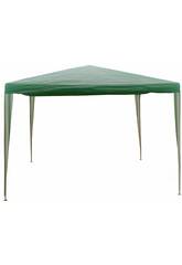 3x3 Mètres Gazebo Rafia Vert