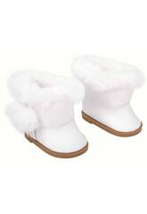 imagen Set Weiße Stiefel mit Fell für 40 cm Puppe von Arias 6384