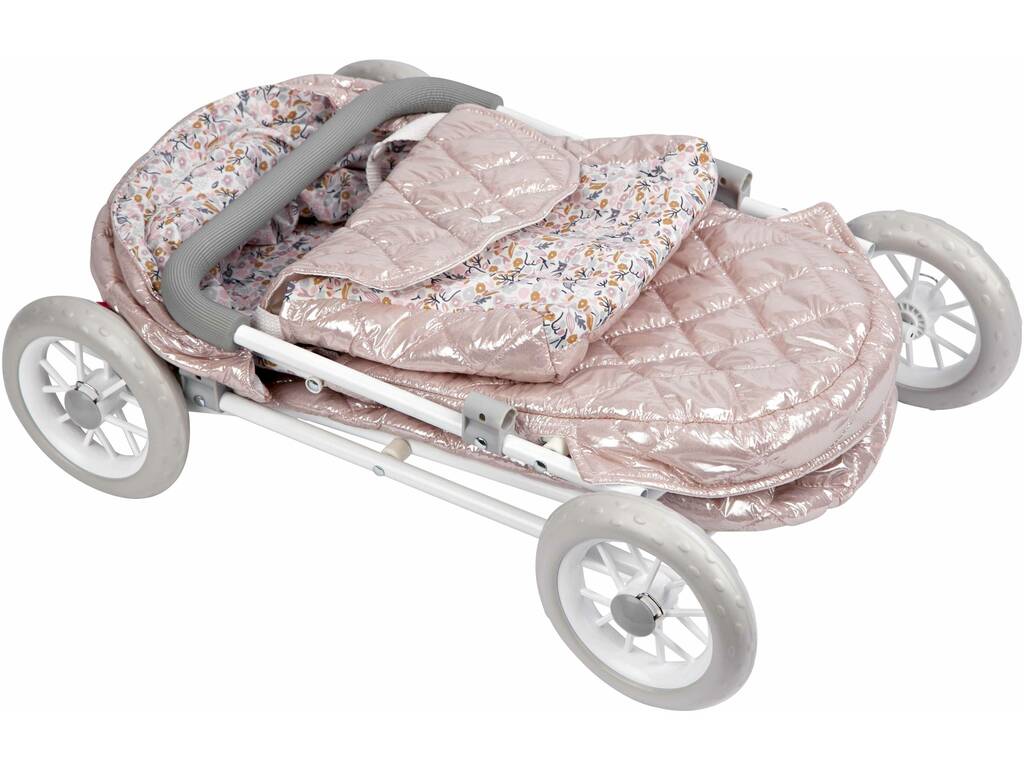 Passeggino per bambole Fantasy 2x1 con borsa Arias