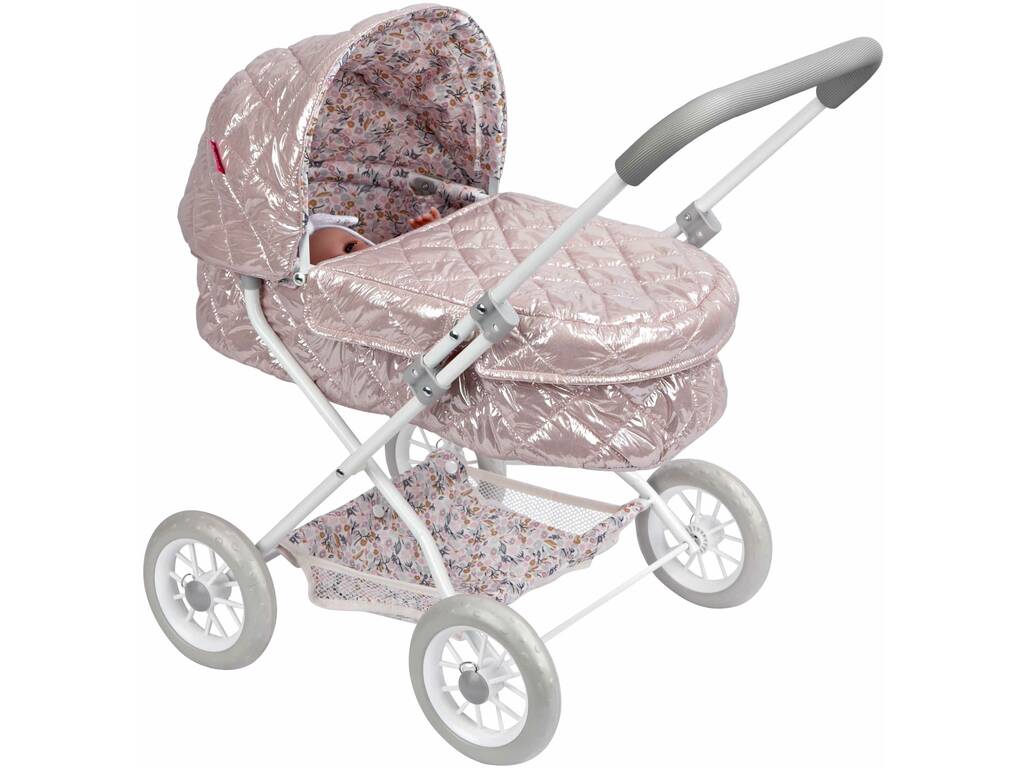 Passeggino per bambole Fantasy 2x1 con borsa Arias