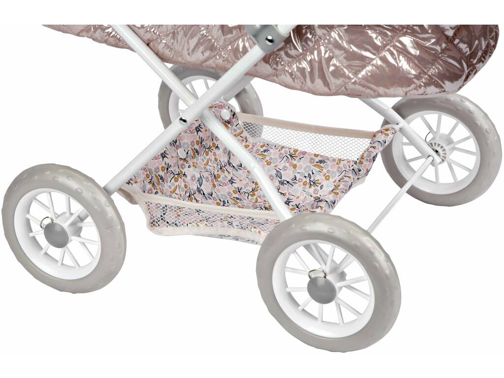 Passeggino per bambole Fantasy 2x1 con borsa Arias