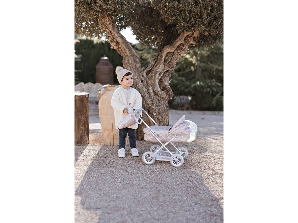 Passeggino per bambole Fantasy 2x1 con borsa Arias