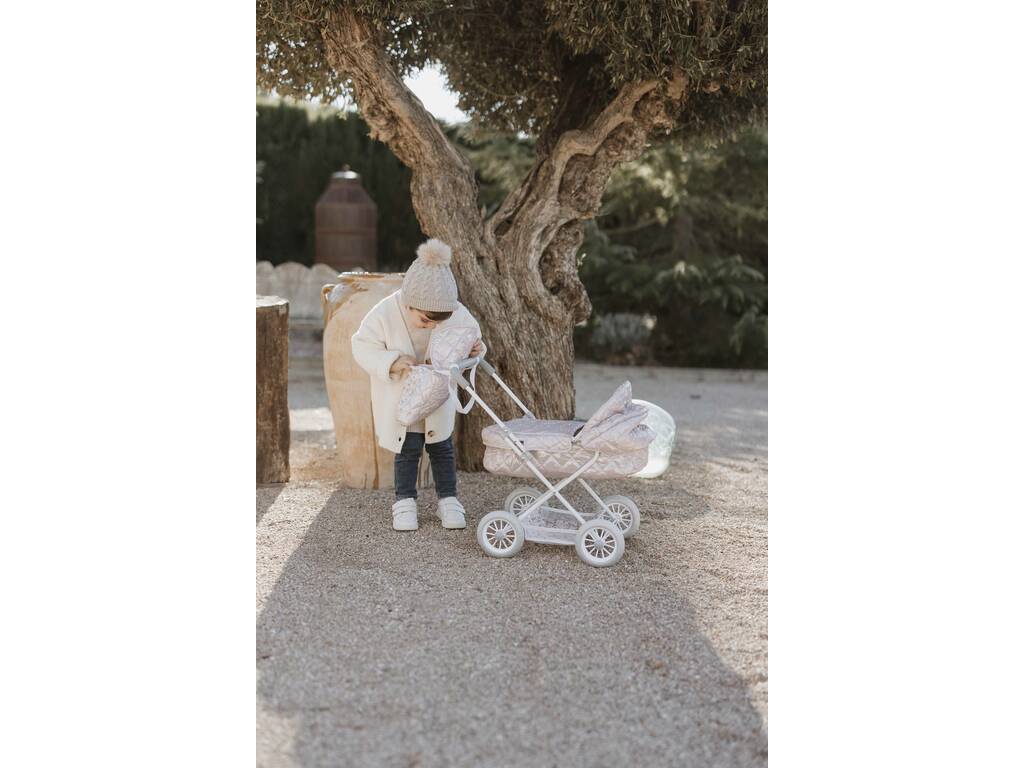Passeggino per bambole Fantasy 2x1 con borsa Arias