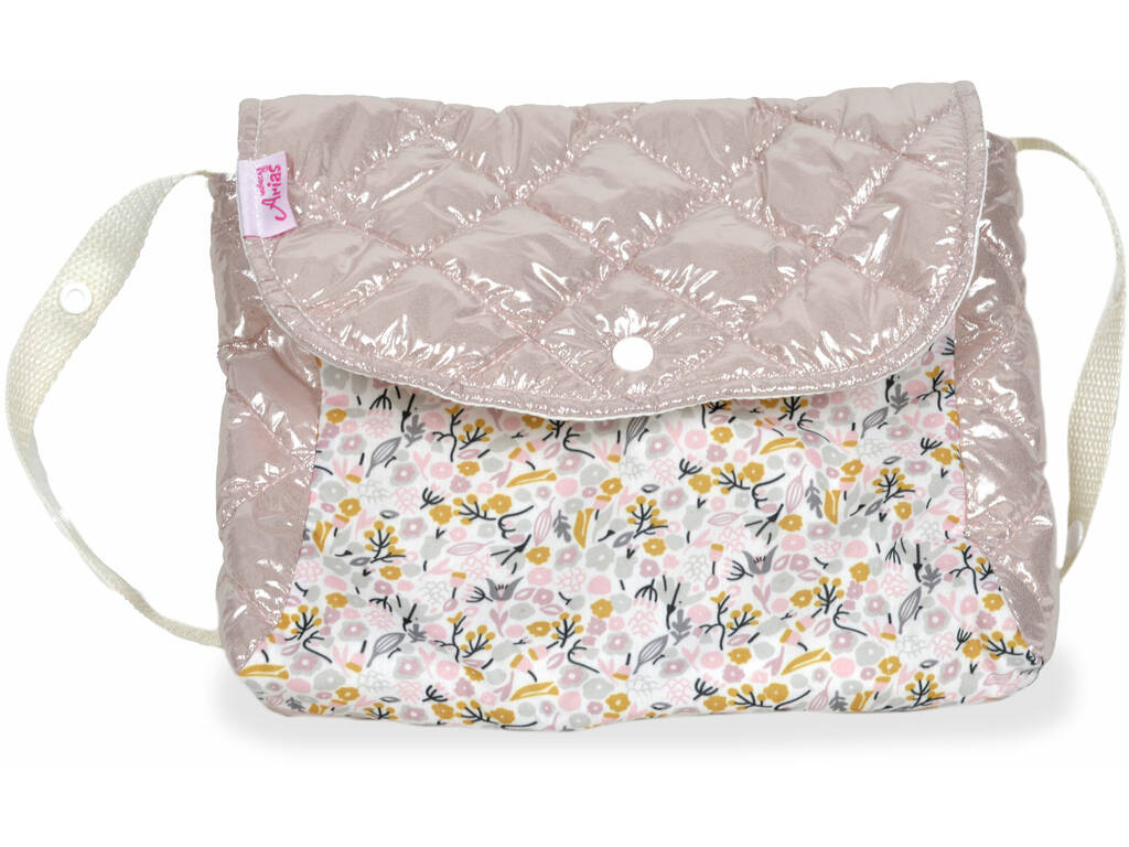 Carro de Muñecas Gemelar Fantasy Plegable con Bolso