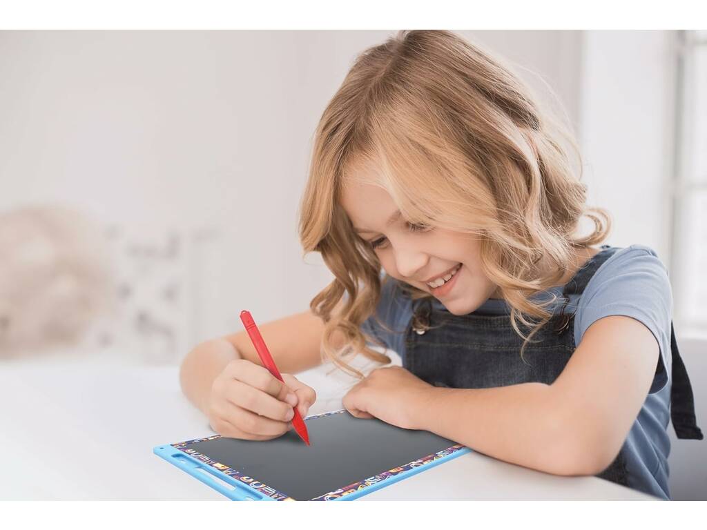Paw Patrol Tablet magica per disegnare e scrivere con stencil