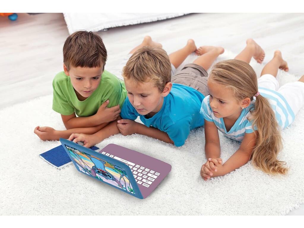 Stitch Educatif Bilingue Ordinateur 124 Lexibook Activités JC598Di2