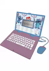Stitch Computador Bilingue Educativo 124 Atividades Lexibook JC598Di2