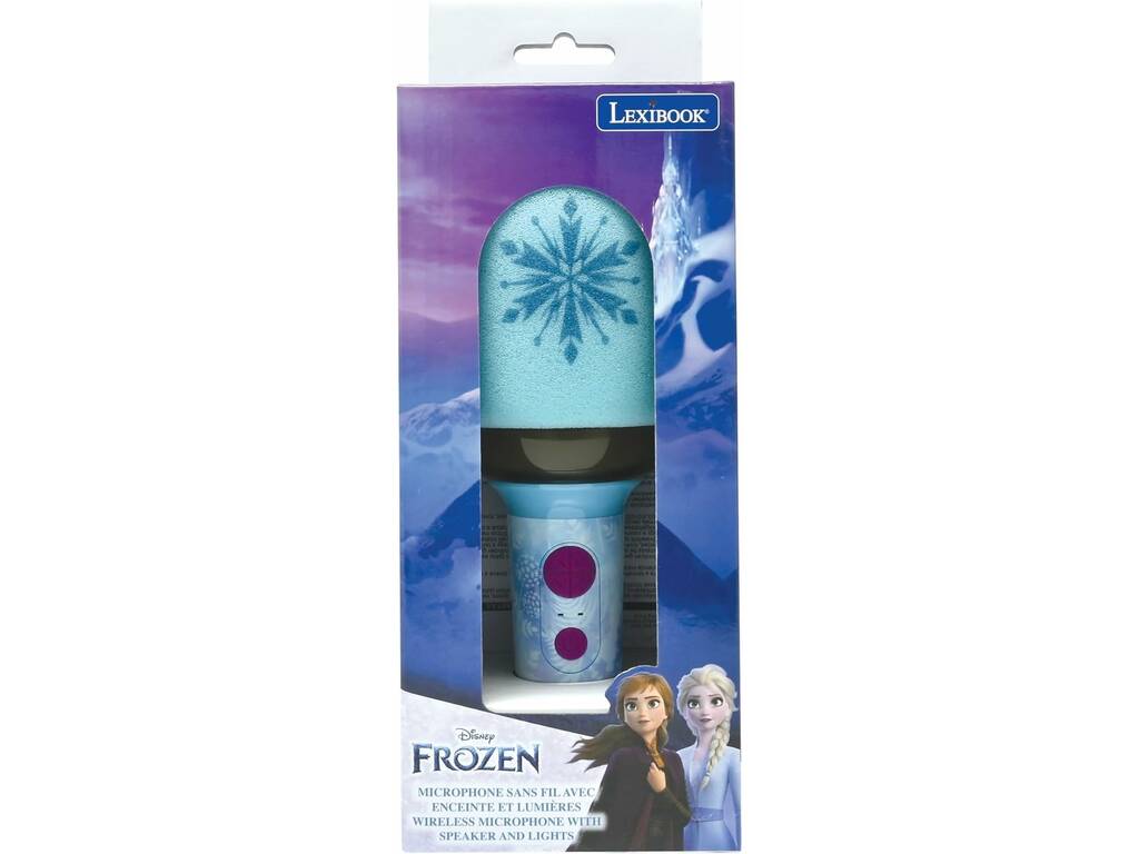 Frozen Microfono karaoke Bluetooth con luce Lexibook MIC280FZ