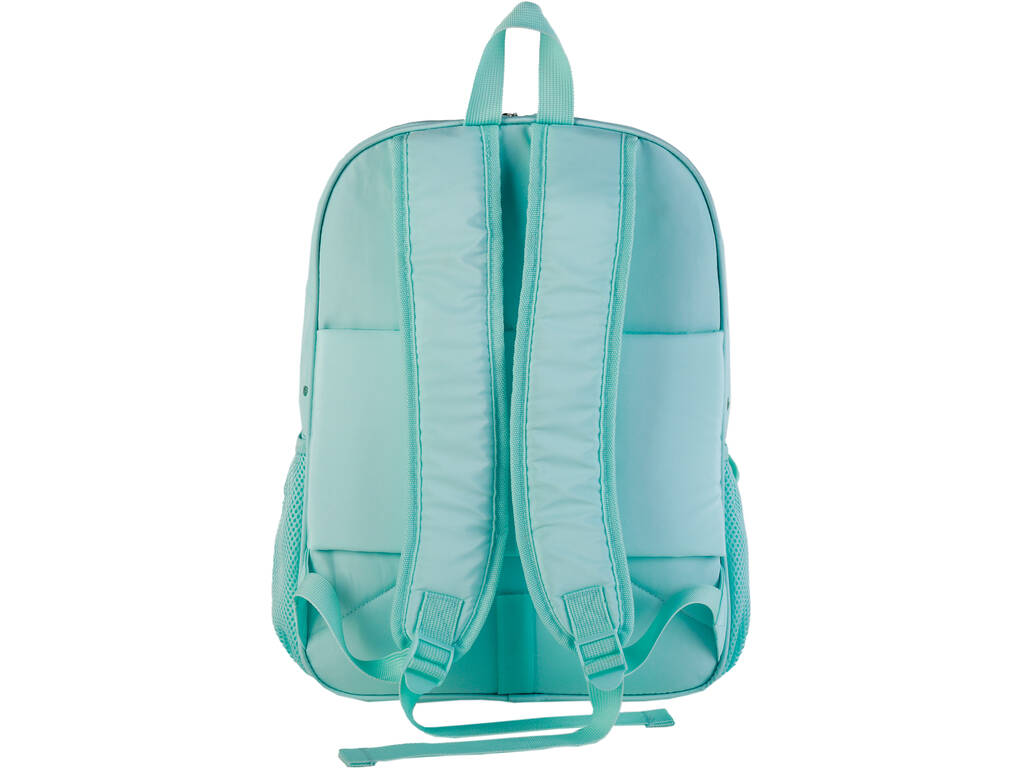 Blin Blin Cuori Menta Zaino doppio scompartimento adattabile al trolley di Toybags T434-1033