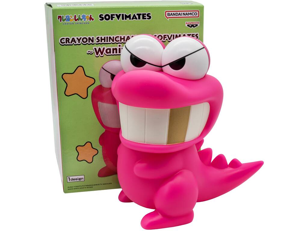 Shinchan Crayon Big Sofvimates 18 cm Waniyamasan figurine