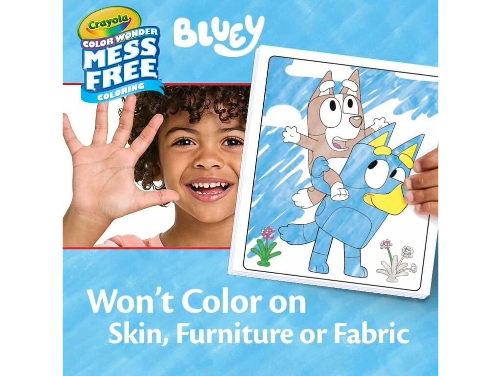 Bluey Kit di attività Crayola Color Wonder