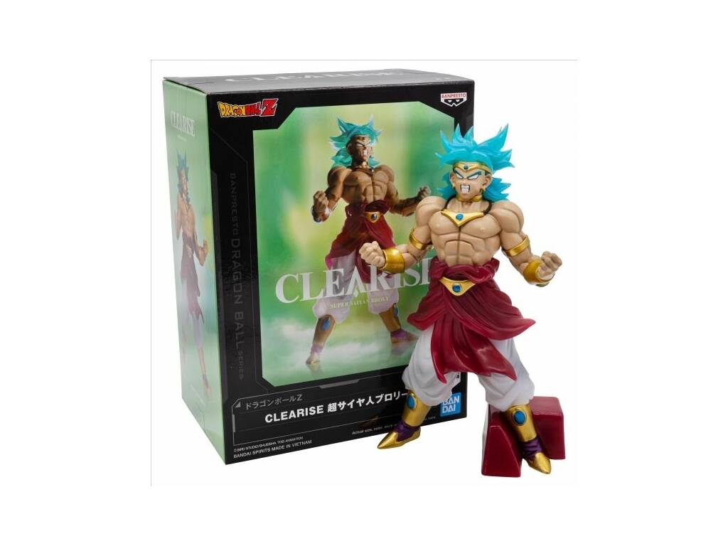 Dragon Ball Z Clearise Figura Super Saiyan Broly da 18 cm