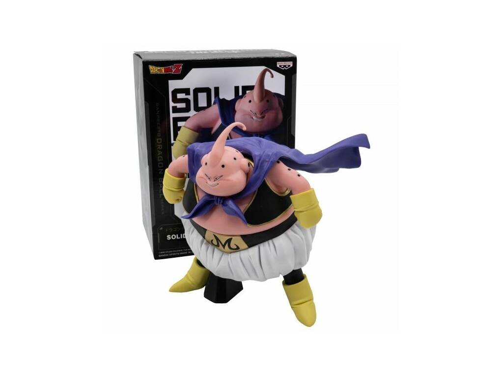 Dragon Ball Z Solid Edge Works Figura Majin Bu da 15 cm