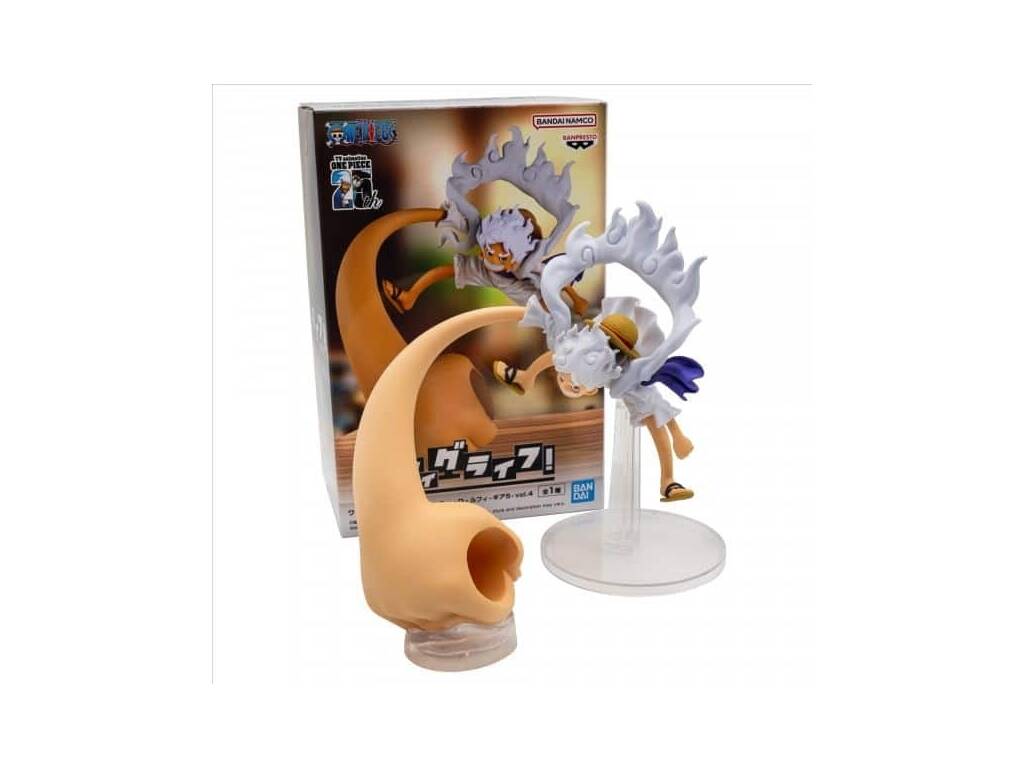 One Piece FL Vol. 4 Monkey D. Luffy Gear5 figurine 12 cm