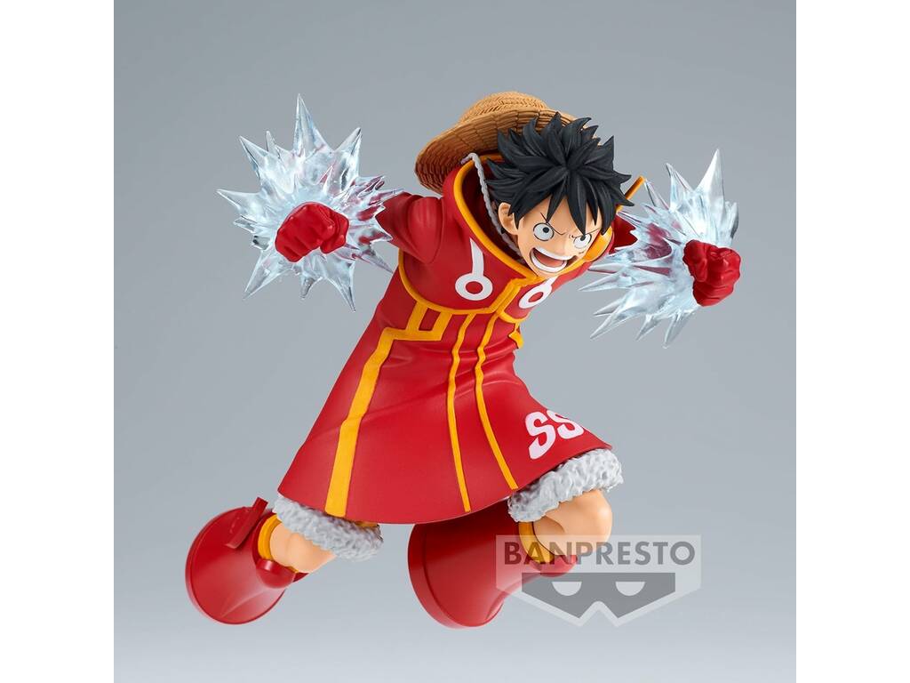 One Piece Battle Record Collection Figura di Monkey D. Luffy da 14 cm