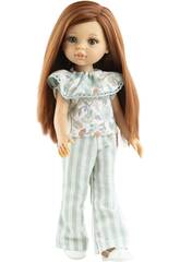 Boneca 32 cm. Ángela as Amigas de Poala Reina 4669