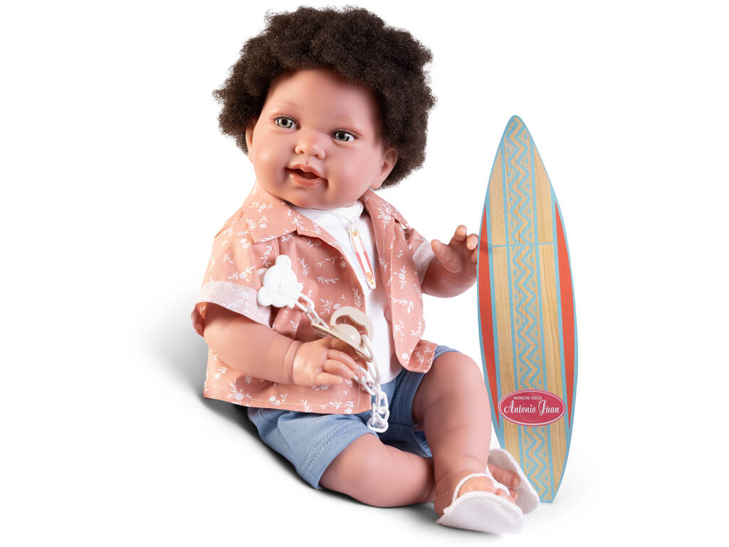 Baby Puppe Neugeborener Pipo Surfer 42 cm 33361