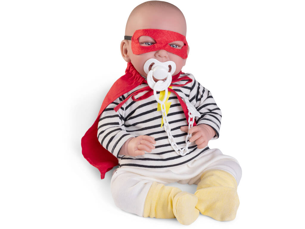 Bambola neonato Carlo Supereroe 42 cm Antonio Juan 33365