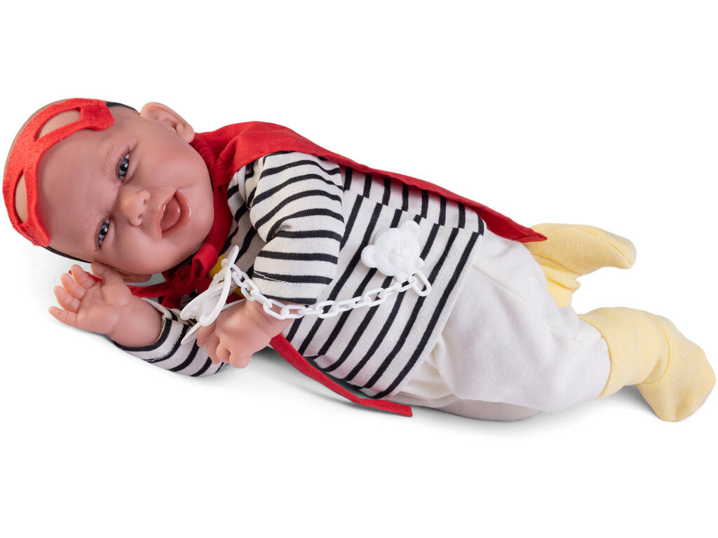 Bambola neonato Carlo Supereroe 42 cm Antonio Juan 33365
