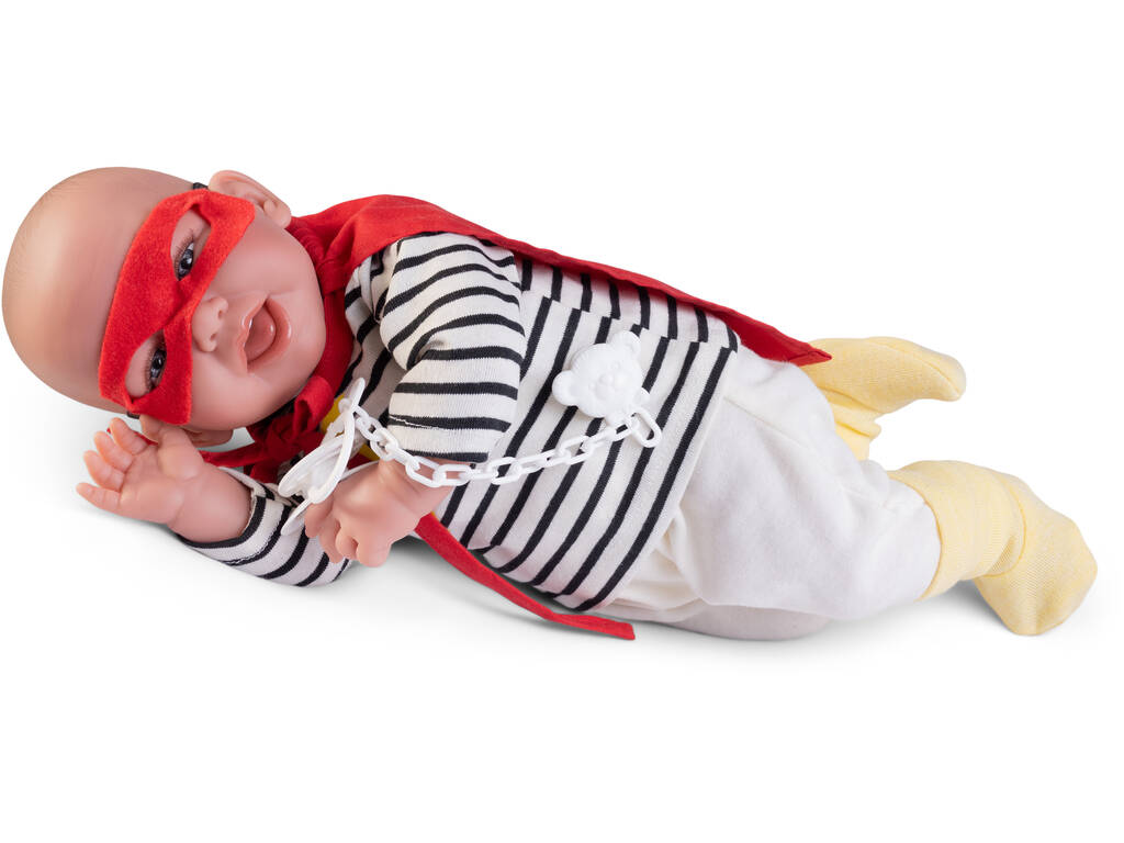 Bambola neonato Carlo Supereroe 42 cm Antonio Juan 33365
