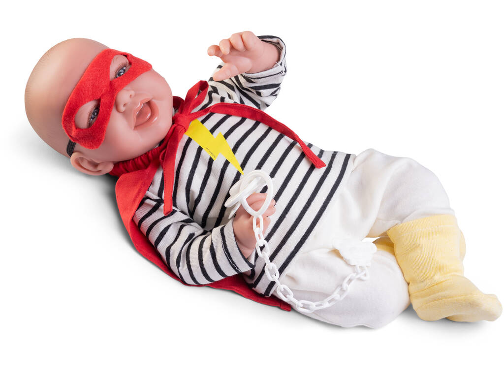 Bambola neonato Carlo Supereroe 42 cm Antonio Juan 33365