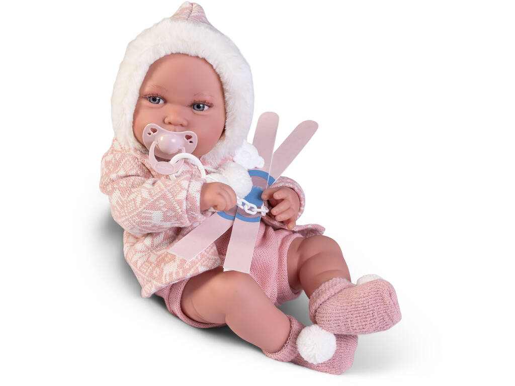 Bambola neonata Pipe Sciatrice 42 cm Antonio Juan 50406