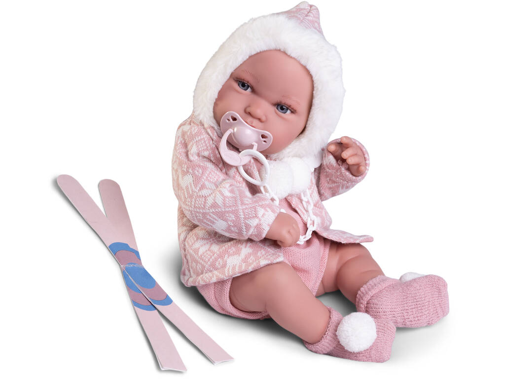 Bambola neonata Pipe Sciatrice 42 cm Antonio Juan 50406