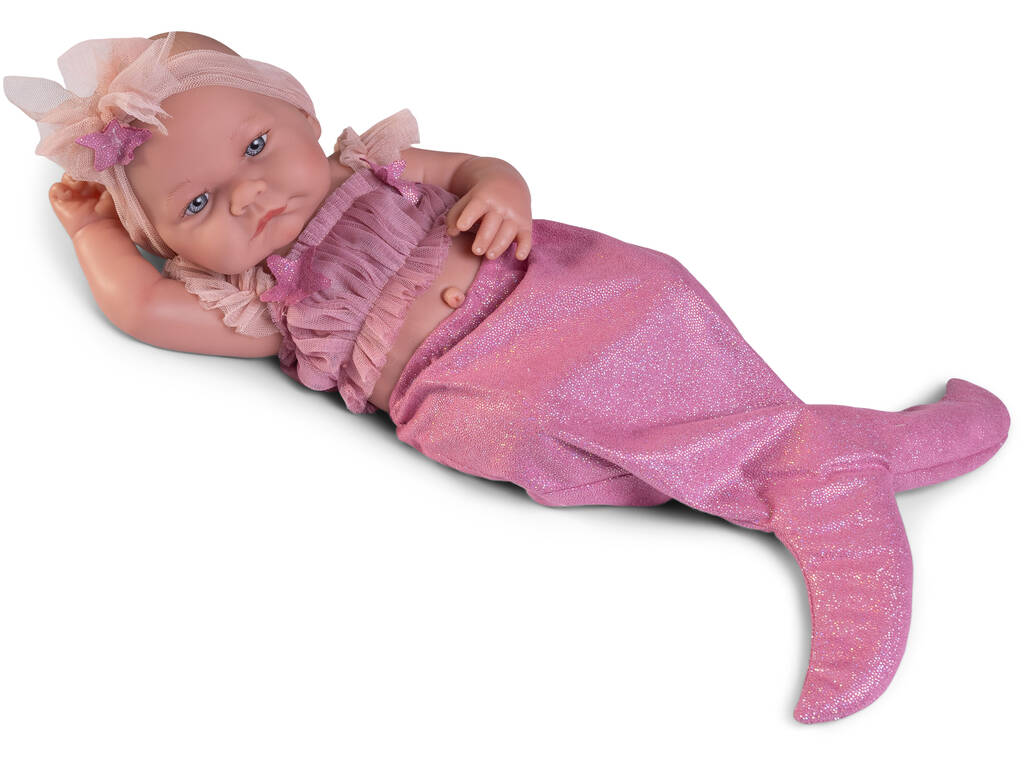 Nica Sirenita Newborn Baby Doll 42 cm Antonio Juan 50408
